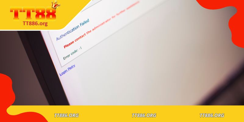 Các lỗi thường gặp khi người chơi đăng nhập