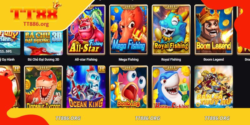 Giao diện đăng ký tài khoản game bắn cá trực tuyến