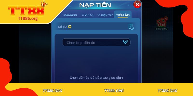 Quy trình từng bước nạp tiền chi tiết, an toàn